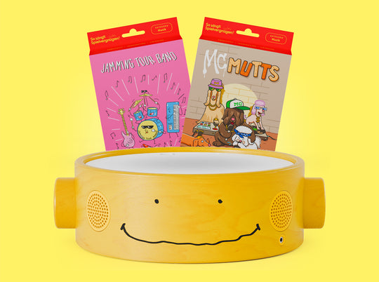 Music bundle: Qubitunes starter set + The Jamming Tour Band + MC Mutts banner