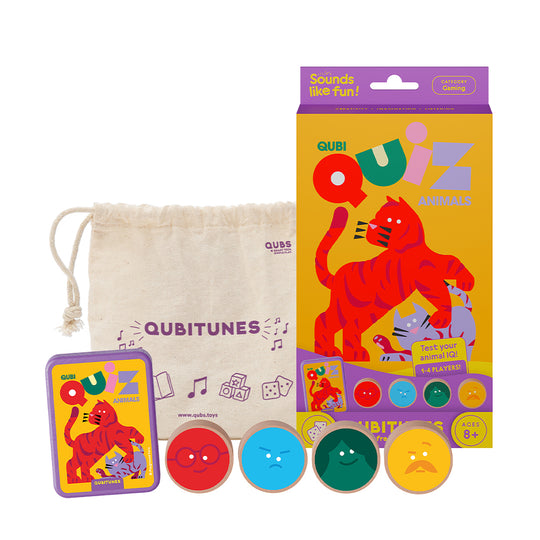 Qubi Quiz Animals game for Qubitunes banner